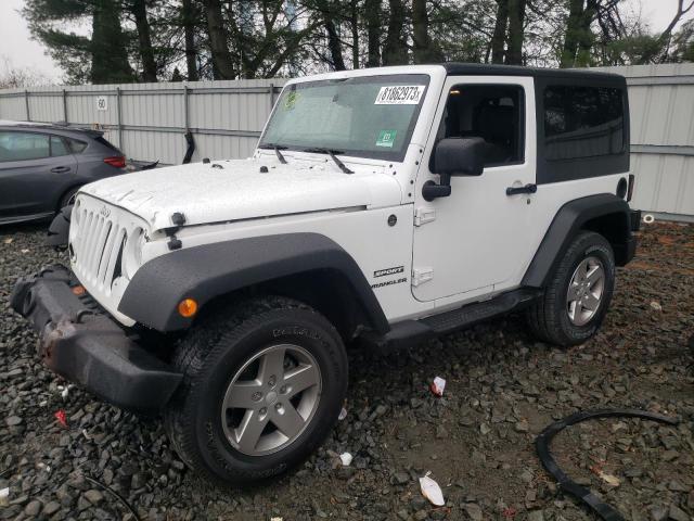 JEEP WRANGLER S 2013 with VIN 1C4GJWAG6DL502901 - Photo from auction