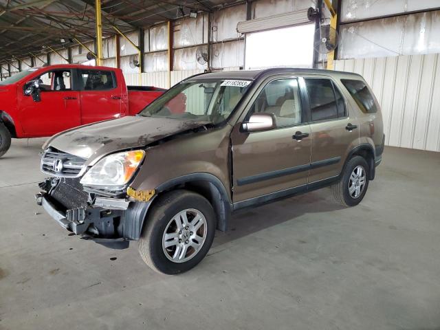 HONDA CR-V EX 2004 with VIN JHLRD78854C007726 - Photo from auction