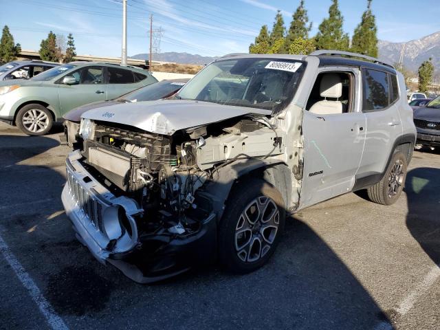JEEP RENEGADE L 2017 with VIN ZACCJBDB3HPF13265 - Photo from auction
