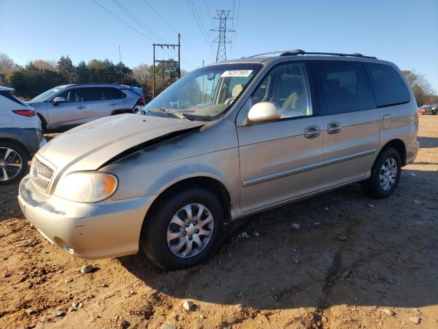 KIA SEDONA EX 2004 with VIN KNDUP131246543215 - Photo from auction