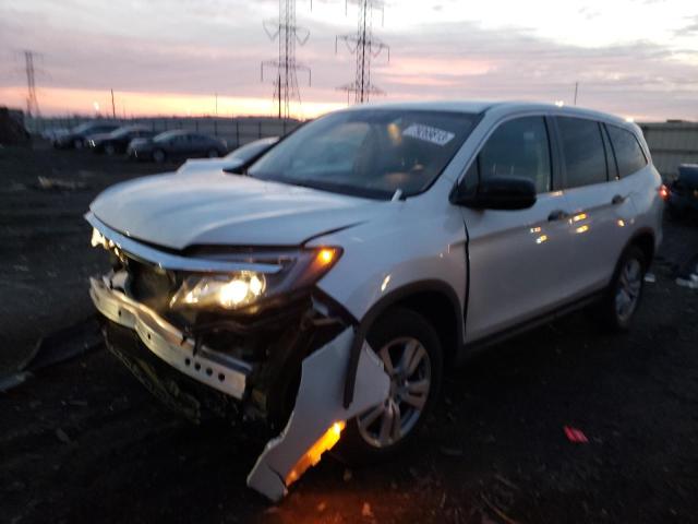 HONDA PILOT LX 2018 with VIN 5FNYF5H16JB023250 - Photo from auction