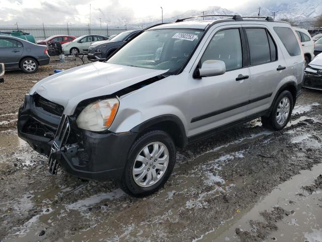 HONDA CR-V EX 2006 with VIN JHLRD68836C014798 - Photo from auction