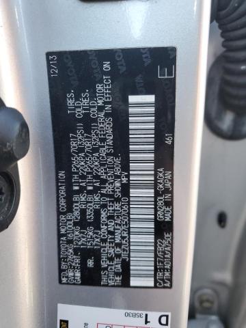 Photo 14 from auction – 2014 TOYOTA 4RUNNER SR with VIN JTEZU5JR7E5070610