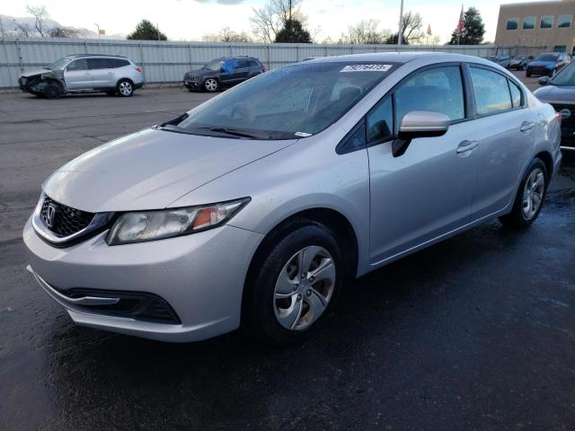 HONDA CIVIC LX 2015 with VIN 19XFB2F55FE111307 - Photo from auction