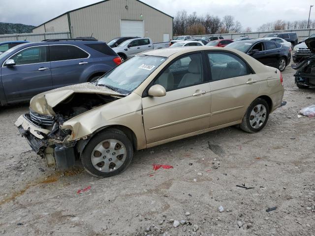 KIA SPECTRA EX 2009 with VIN KNAFE222X95660954 - Photo from auction