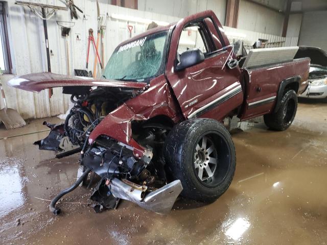 CHEVROLET SILVERADO 2002 with VIN 1GCGC24U52Z106702 - Photo from auction