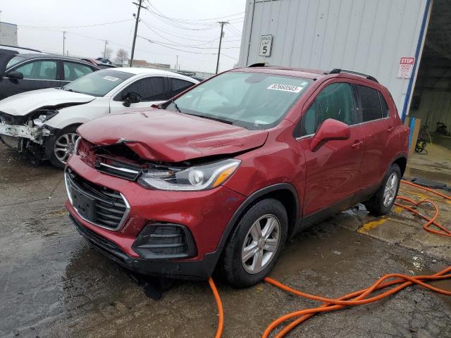 CHEVROLET TRAX 1LT 2018 with VIN 3GNCJLSB1JL360528 - Photo from auction