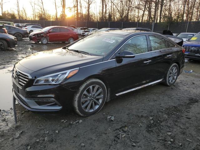 HYUNDAI SONATA SPO 2016 with VIN 5NPE34AF6GH394124 - Photo from auction