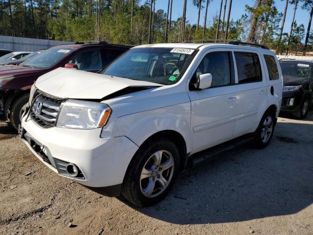 HONDA PILOT EXL 2013 with VIN 5FNYF3H52DB002634 - Photo from auction