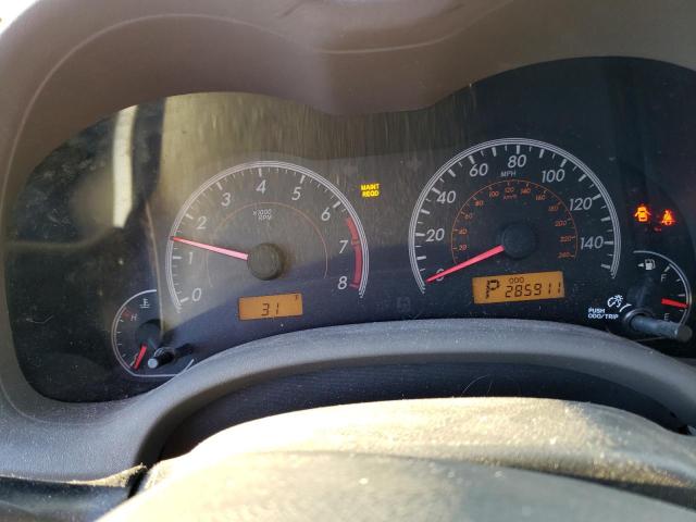Photo 9 from auction – 2009 TOYOTA COROLLA BA with VIN 1NXBU40E49Z015831