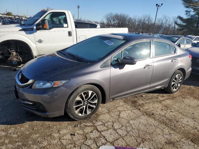 HONDA CIVIC EX 2014 with VIN 19XFB2F87EE064600 - Photo from auction