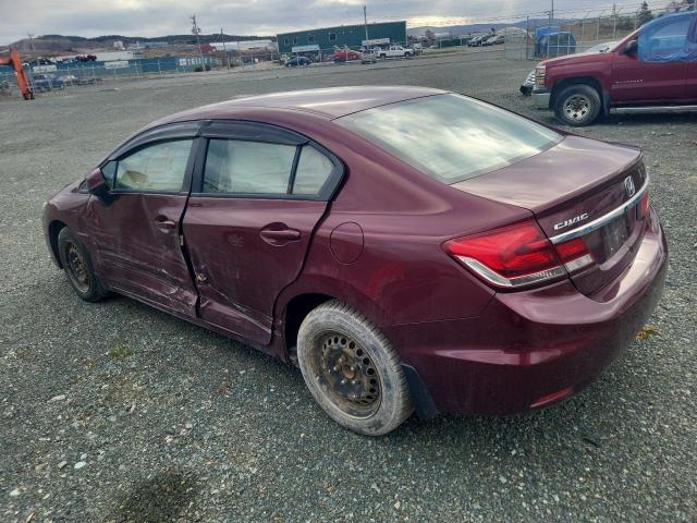 Photo 2 from auction – 2013 HONDA CIVIC LX with VIN 2HGFB2F43DH008185