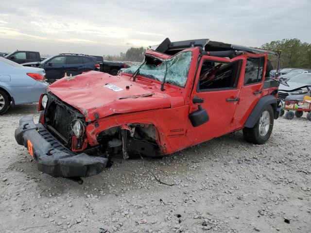 JEEP WRANGLER U 2018 with VIN 1C4BJWDG1JL854754 - Photo from auction