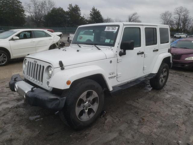 JEEP WRANGLER U 2017 with VIN 1C4BJWEG2HL705195 - Photo from auction
