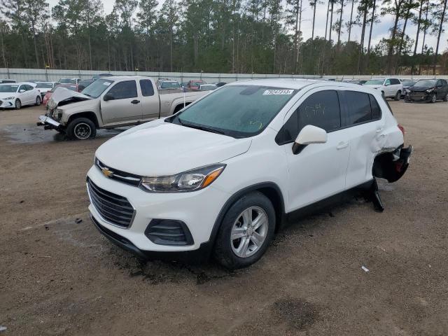 CHEVROLET TRAX LS 2020 with VIN KL7CJKSB3LB043774 - Photo from auction