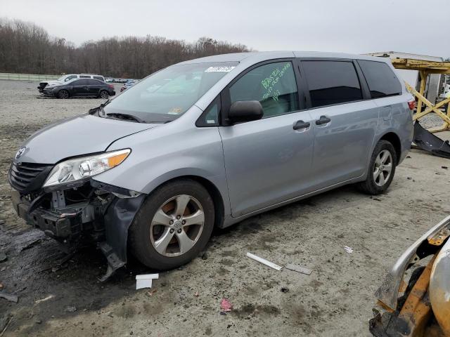 TOYOTA SIENNA 2016 with VIN 5TDZK3DC6GS762912 - Photo from auction