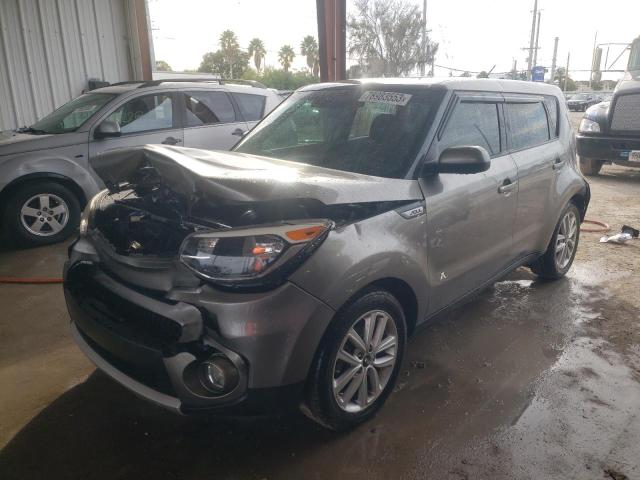 KIA SOUL + 2018 with VIN KNDJP3A52J7517613 - Photo from auction