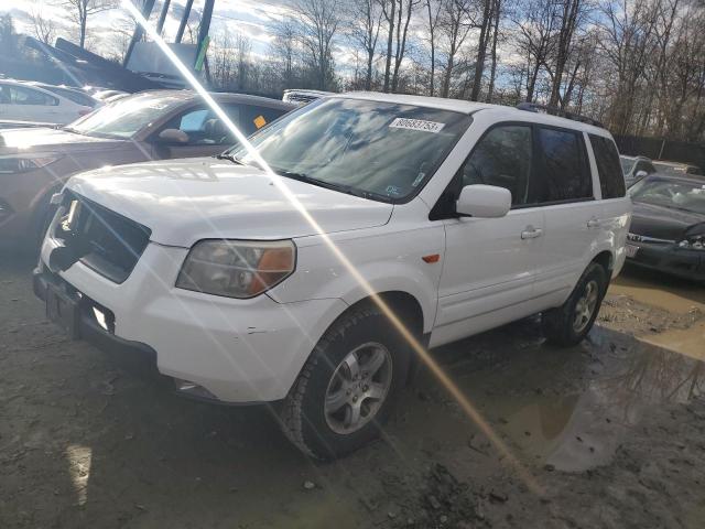 HONDA PILOT EX 2007 with VIN 2HKYF18417H524138 - Photo from auction