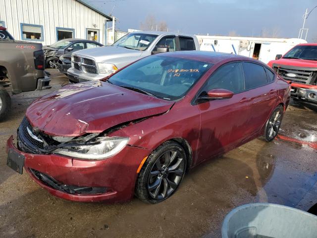 CHRYSLER 200 S 2015 with VIN 1C3CCCBG1FN573490 - Photo from auction