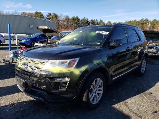 FORD EXPLORER X 2018 with VIN 1FM5K8D87JGB81522 - Photo from auction