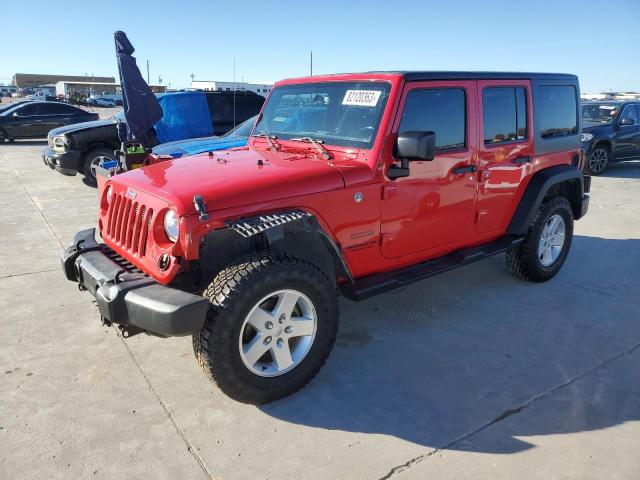 JEEP WRANGLER U 2016 with VIN 1C4BJWDG4GL146152 - Photo from auction