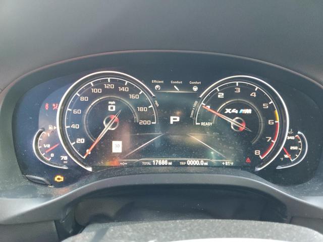 Photo 9 from auction – 2020 BMW X4 M COMPE with VIN 5YMUJ0C03L9C78718
