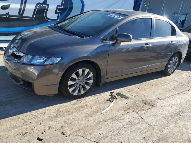 HONDA CIVIC EXL 2010 with VIN 19XFA1F93AE016799 - Photo from auction