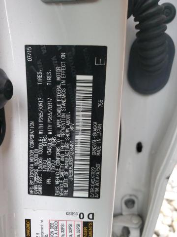 Photo 14 from auction – 2015 TOYOTA 4RUNNER SR with VIN JTEBU5JRXF5276491
