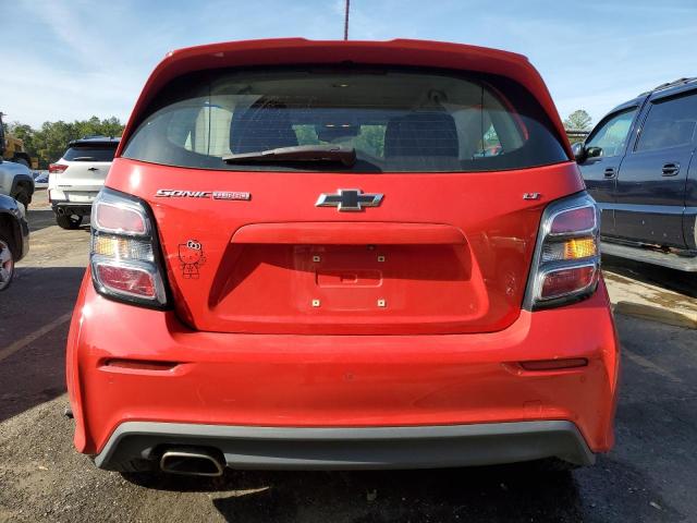 Photo 6 from auction – 2018 CHEVROLET SONIC LT with VIN 1G1JD6SB3J4116189