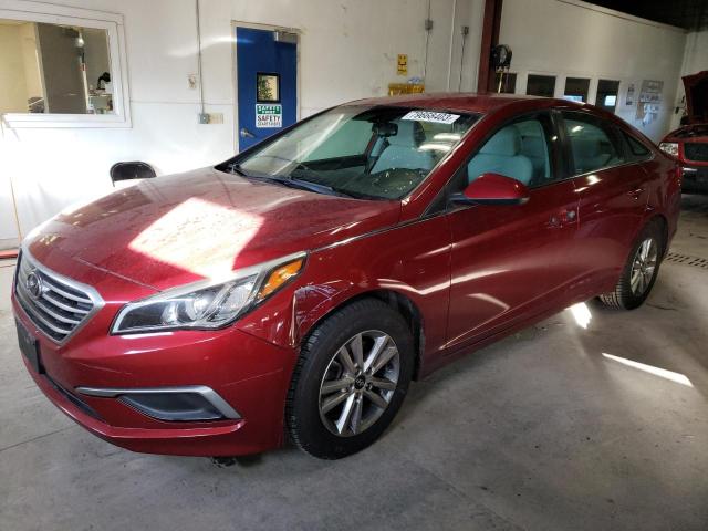 HYUNDAI SONATA SE 2016 with VIN 5NPE24AF0GH269834 - Photo from auction
