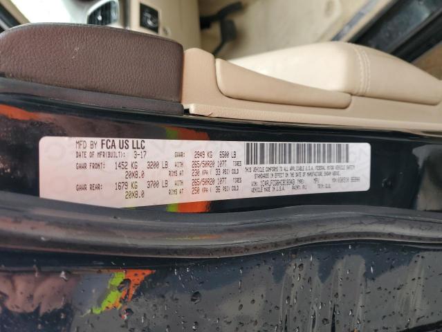 Photo 14 from auction – 2017 JEEP GRAND CHER with VIN 1C4RJFCG6HC818343