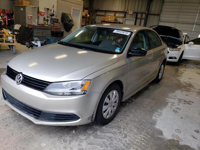 VOLKSWAGEN JETTA BASE 2014 with VIN 3VW1K7AJXEM321754 - Photo from auction