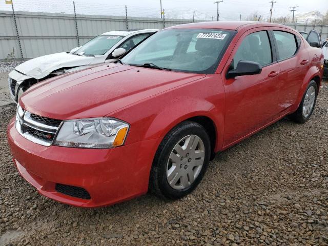 DODGE AVENGER SE 2013 with VIN 1C3CDZAB3DN677403 - Photo from auction