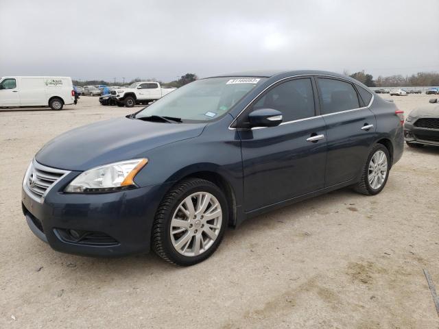 NISSAN SENTRA S 2013 with VIN 3N1AB7AP2DL755410 - Photo from auction