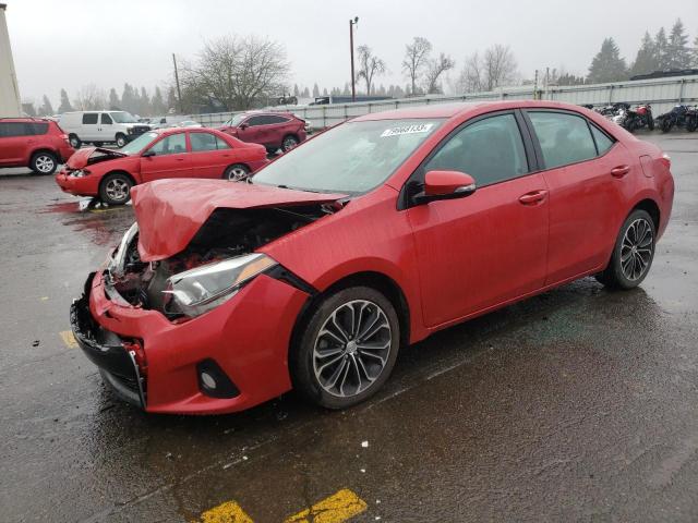 TOYOTA COROLLA L 2015 with VIN 2T1BURHE2FC436462 - Photo from auction