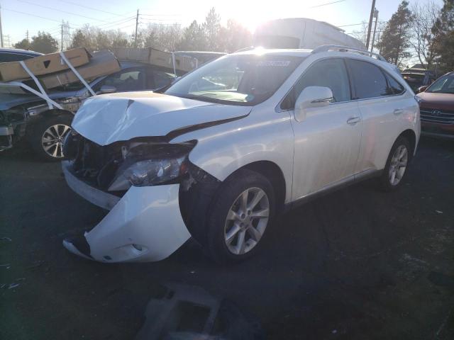 LEXUS RX 350 2010 with VIN 2T2BK1BA6AC054789 - Photo from auction
