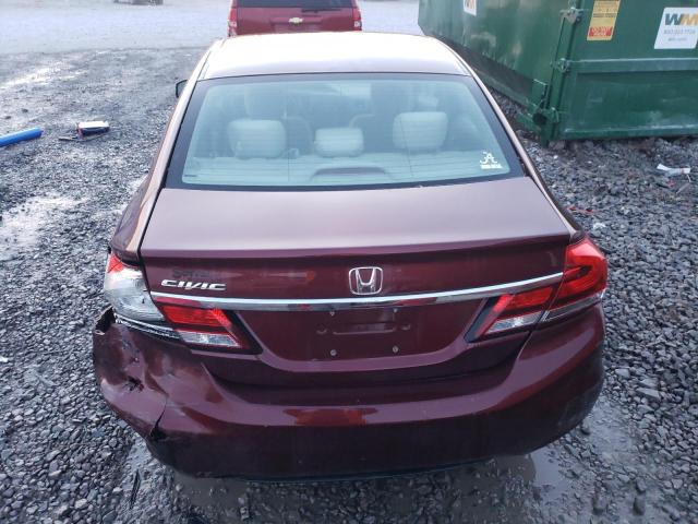 Photo 6 from auction – 2013 HONDA CIVIC LX with VIN 19XFB2F51DE009449