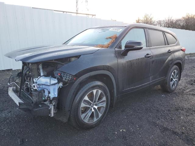 TOYOTA HIGHLANDER 2021 with VIN 5TDGZRBH8MS121874 - Photo from auction