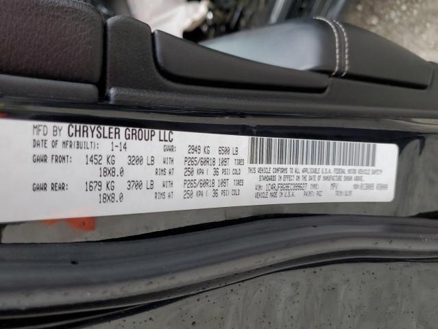 Photo 14 from auction – 2014 JEEP GRAND CHER with VIN 1C4RJFBG9EC399627