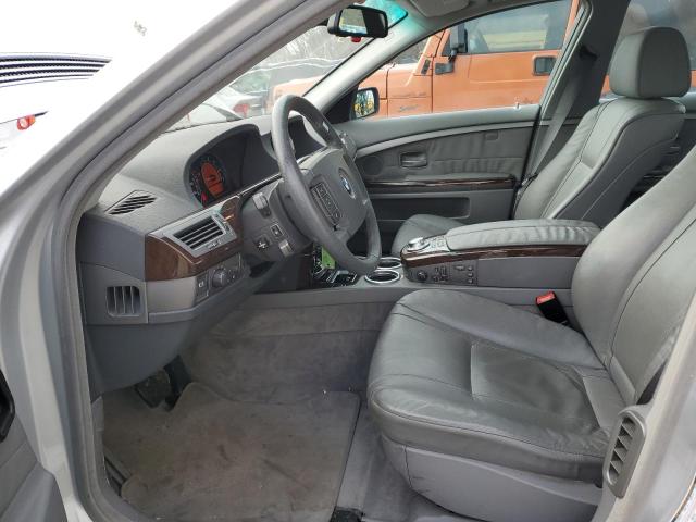 Photo 7 from auction – 2005 BMW 745 I with VIN WBAGL63545DP75012