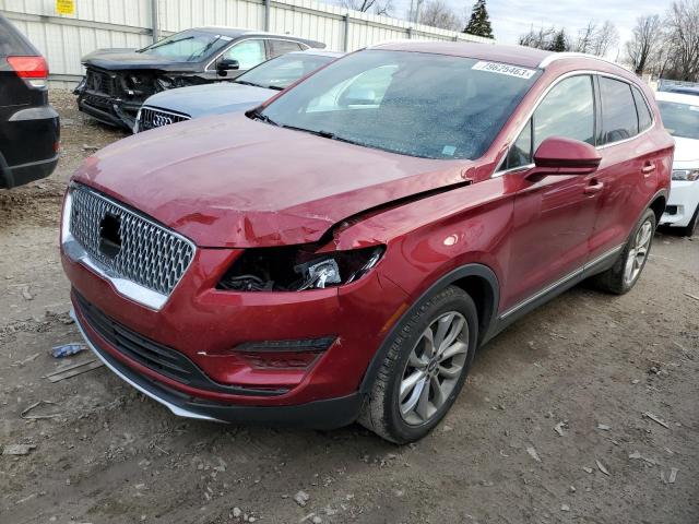 LINCOLN MKC SELECT 2019 with VIN 5LMCJ2D9XKUL34121 - Photo from auction