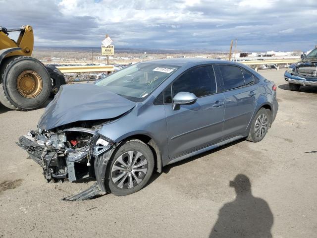TOYOTA COROLLA LE 2022 with VIN JTDEAMDEXNJ045089 - Photo from auction