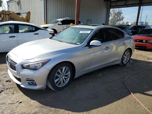 Photo 1 from auction – 2014 INFINITI Q50 BASE with VIN JN1BV7AP0EM685196