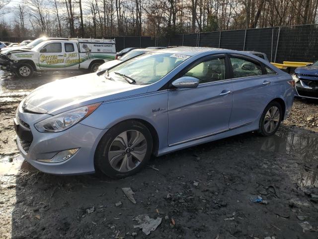 HYUNDAI SONATA HYB 2013 with VIN KMHEC4A46DA077263 - Photo from auction