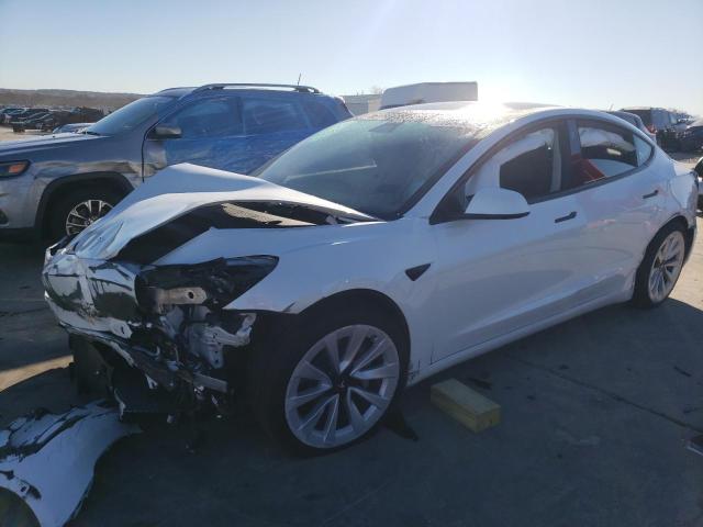 TESLA MODEL 3 2022 with VIN 5YJ3E1EA5NF286894 - Photo from auction