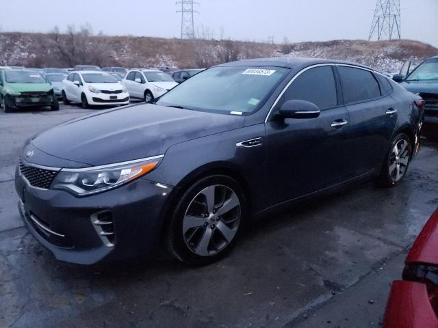 KIA OPTIMA SX 2017 with VIN 5XXGW4L29HG147963 - Photo from auction