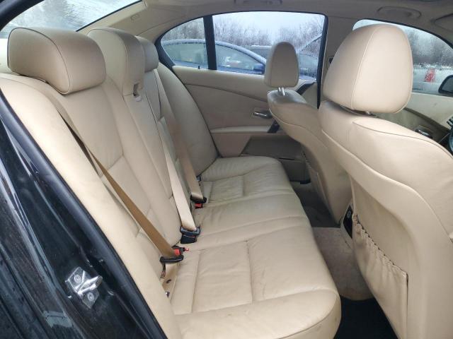Photo 10 from auction – 2006 BMW 550 I with VIN WBANB535X6CP00603
