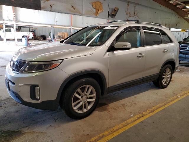 KIA SORENTO LX 2014 with VIN 5XYKT3A65EG507630 - Photo from auction