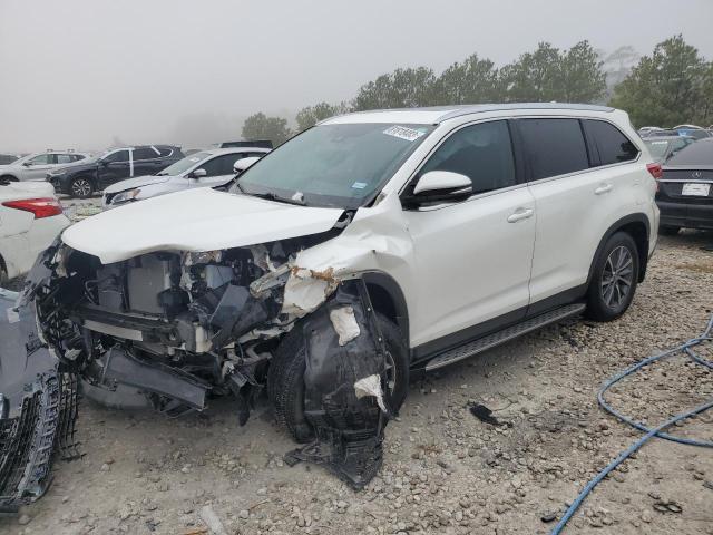 TOYOTA HIGHLANDER 2019 with VIN 5TDKZRFH2KS346440 - Photo from auction