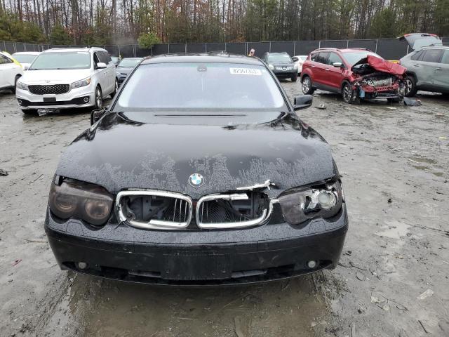 Photo 5 from auction – 2002 BMW 745 I with VIN WBAGL63472DP57526
